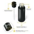 thumbnail image 4 of RTIC 16 oz Ceramic Lined Insulated Journey Water Bottle, Leak-Proof Lid, Black, 4 of 9