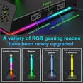 thumbnail image 4 of RGB Controller Holder,Gaming Headset and Controller Stand with 2 USB Ports & 10 Light Modes,Headphone and Gamepad Holder,Suitable for Most Headsets,Ideal Gamer Gift, 4 of 9