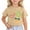 Khaki, variant on Hiijoy Toddler Girls Casual T-Shirt Cartoon Pineapple Short Sleeved T Shirt, Sizes 3-13