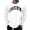 White, variant on Bibifish Mens Crew Neck Graphic T-Shirts Long Sleeve Los Angeles Distressed Print T-Shirts Casual Retro Streetwear Tee Shirt