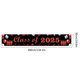 thumbnail image 3 of Letrero de graduación Clase de 2025 para jardín al aire libre | Gran banderola de poliéster negra y roja de 118.1x19.6in | Decoración para fiesta de graduación | Fondo para fotos | Fácil de colgar y, 3 of 7