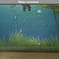 thumbnail image 6 of Ambesonne Dinosaur Place Mats Set of 4, Flying Cartoon Animals, Standard Size, Green White Blue, 6 of 6