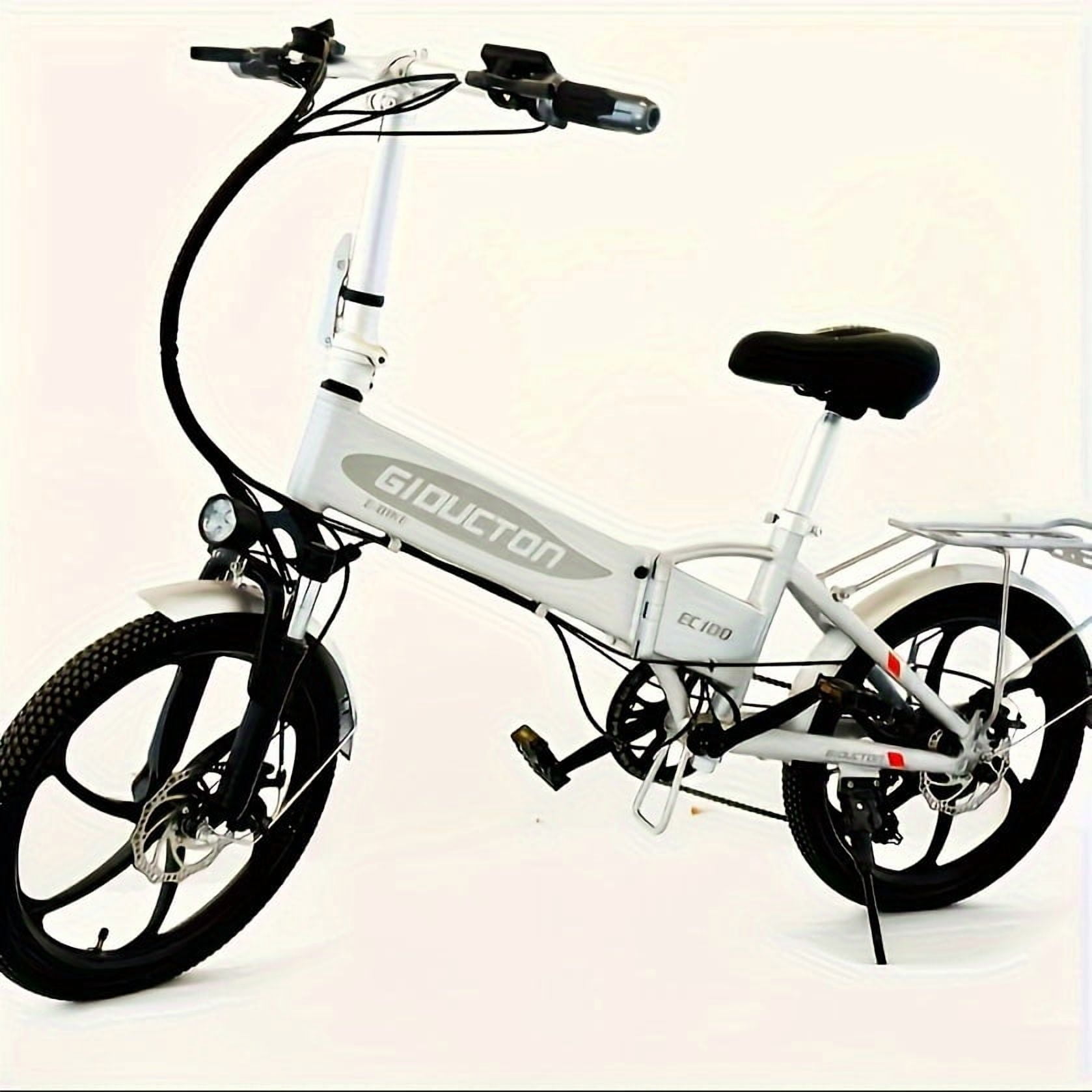 Folding Electric Bike, 20" 48V High-Performance Folding Electric Bike - 750W Motor20MPH Speed, 50Miles Range, 48V 18Ah High Capacity Removable Battery- ldeal ForCommuting And Leisure Rides