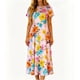 thumbnail image 3 of TaTaai Women's Casual Maxi Dress Round Neck Sleeveless Floral Print Fitted Stretchy Summer Dress Rose Pattern Long Dress Gift, 3 of 6