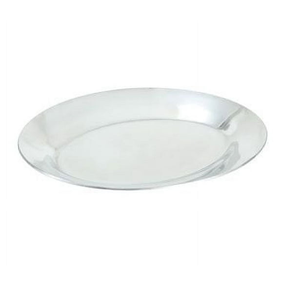 Winco Aluminum Sizzling Platter, 10 inch - 1 each.