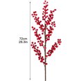 thumbnail image 2 of Dried Flowers Artificial Holly Fruit DIY Home Photo Props Scrapbooking Decorations Emulation Berry Stalks, 2 of 2