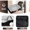 thumbnail image 3 of Seasonwood Dog Beds for Large Dogs Washable Pet Bed Comfortable Warming Rectangle Bed for Small Medium and Large Dogs, 3 of 6