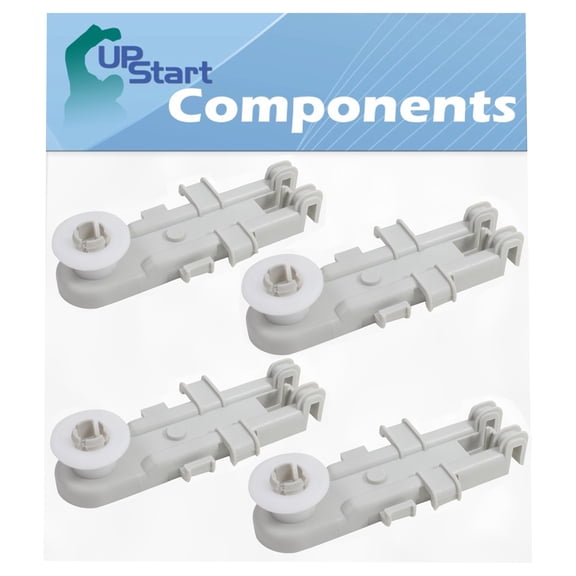 4 Pack 8268655 Dishwasher Upper Rack Wheel Replacement for Whirlpool Du1055xtss2, Gu3200xtxy3, Gu1200xtls3, Du1100xtp, Gu1200xtls1, Gu1200xtlq1, Du1055xtps4, Du1055xtsq2, Du1055xtps3, Gu1200xtlb1