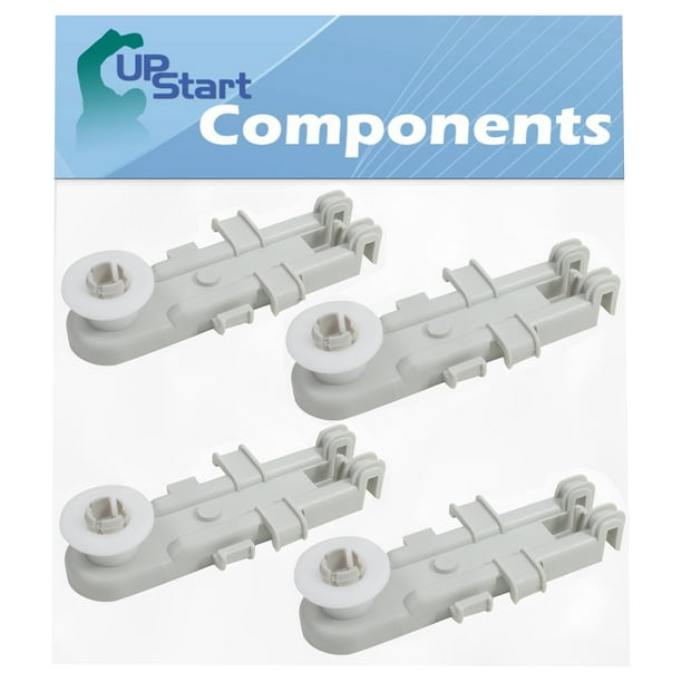 4 Pack 8268655 Dishwasher Upper Rack Wheel Replacement for Whirlpool