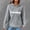 aa04_Gray, variant on Hilzaten Drop Shoulder Sweatshirt for Women Graphic Hooded Pullover Kangaroo Pocket Womens Sweatshirt Long Sleeve
