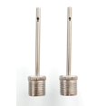 thumbnail image 1 of Stainless Steel Inflator Ball Pump Needle For Inflating Sports Balls, Football, Basketball, Soccer, Rugby, Netball, Volleyball, 1 of 5