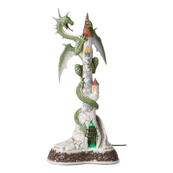 Enesco Limited Ed Lighted Dragon Figurine