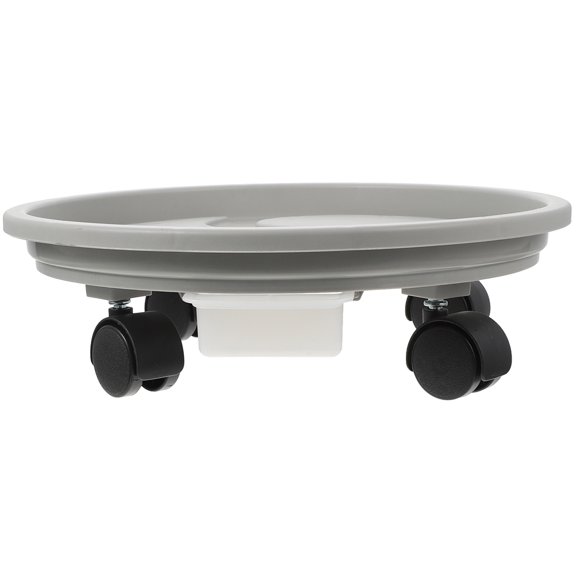 Heavy-Duty Plant Stand with Tray, Flower Pot Holder with Wheels and Water Container for Large Flowerpots