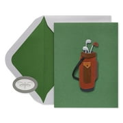 Papersong Premium Thinking of You Friendship Card (Golf Bag)