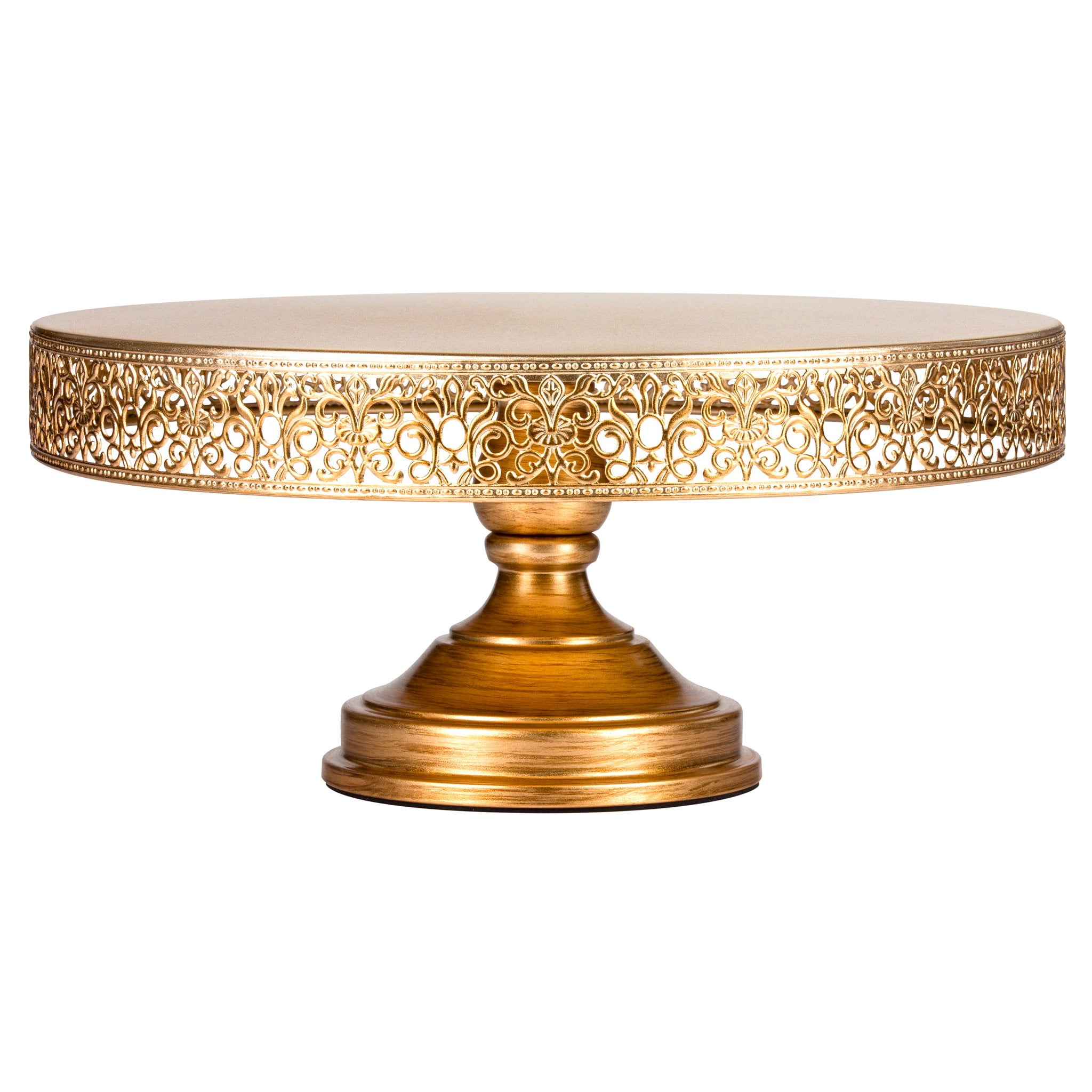 gold cake stand gold 16 inch cake stand gold cake pedestal wedding distressed gold 18 inch cake stand shabby white cake stand