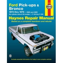 Ford pick-ups F-100-F-350 & Bronco (73-79) Haynes Repair Manual ^