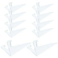 thumbnail image 2 of SHISUYAN Transparent Plastic Easel Stand for Card Display Rack Gaming Cards Holder Useful for Storage Use 10pcs, 2 of 8