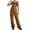 Coffee, variant on Tqcoqu Womens Wide Leg Jumpsuits Adjustable Strap Casual Loose Fit with Pockets,Army Green,Women's S-XXL