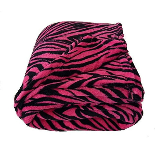 Super Soft Printed Luxurious Coral Fleece Warm Bed / Throw Blanket