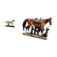 thumbnail image 5 of Escultura Figura Pieza De Arte Coleccionable Adorno Estatua De Caballo Para Decoración De Escritorio, Librería, Muebles De Sala De Estar, Decoración Del Hogar Colección Resina Para Amantes, 5 of 8