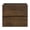 Walnut Melamine3, variant on LHSHID Wall mount cabinet WITHOUT basin,Walnut color,With two drawers,Pre-assembled