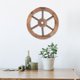 thumbnail image 5 of Rueda de carro de madera, arte de pared, rueda de madera Vintage, decoración de pared, colgante de pared decorativo, estilo aleatorio, 5 of 5