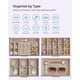 thumbnail image 4 of Joyero SONGMICS Organizador de 4 capas con tapa de cristal gris/dorado, 4 of 8