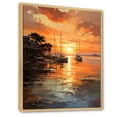 thumbnail image 2 of Designart "The Iconic Pier A Collection III" Nautical & Beach Floater Framed Canvas Print, 2 of 7