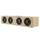 thumbnail image 3 of Altavoz de TV Tyrant con sonido Bluetooth de madera W8 de 12W compatible con tarjeta enchufable/FM/recepción de mensajes de voz (grano de madera de registro (versión en inglés)), 3 of 8