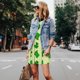 thumbnail image 4 of Easygdp St. Patrick's Day para Vestido Transpirable de Mujer, Vestido Suelto de Manga Corta con Pliegues y Bolsillos para el Verano, 4 of 7