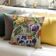 thumbnail image 3 of Throw Pillow Covers Farmhouse Style Flowers Print Cushion Cover Soft Pillow Cases for Home Sofa Bed Chair Car Office Decorative, 3 of 5