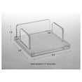 thumbnail image 4 of Kantek KTKAD105 3 x 3 in. Acrylic te Pad Holder, Clear, 4 of 5