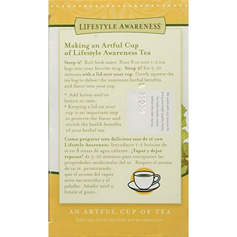 Lifestyle Awareness Teas Dandy Liver Detox Herbal Tea, 20 Tea Bags