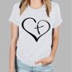 thumbnail image 2 of Blusas de Manga Corta para las Mujeres Imprimir Cuello Redondo Camiseta, Blusa Clásica Vintage para la Primavera Y el Verano, 2 of 4
