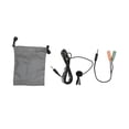 thumbnail image 1 of Micrófono de solapa para Vlogging, micrófono Lavalier con cable Micrófono Lavalier con cable 360 Micrófono de solapa con cable Rendimiento probado, 1 of 9