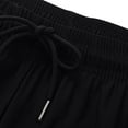 thumbnail image 4 of Plebaso Mens Athletic Pants Elastic Waist Drawstring Lightweight Running Trousers with Zipper Pockets, 4 of 6