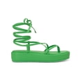 thumbnail image 2 of INC Womens Rexile Thong Strappy Flatform Sandals, 2 of 3