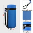 thumbnail image 2 of Case for JBL Flip 5/ Flip 4 6 3 Splash Proof Bluetooth Portable Stereo Speaker, Hard Carrying Travel Organizer Box Fits USB Cable - Blue, 2 of 6