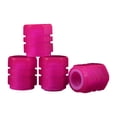 thumbnail image 1 of 4PCS Glow-in-Dark Tire Nozzle Caps, ABS Material, Universal Fit for Car Electric Vehicle, Easy Installation Modification Parts, 1 of 3