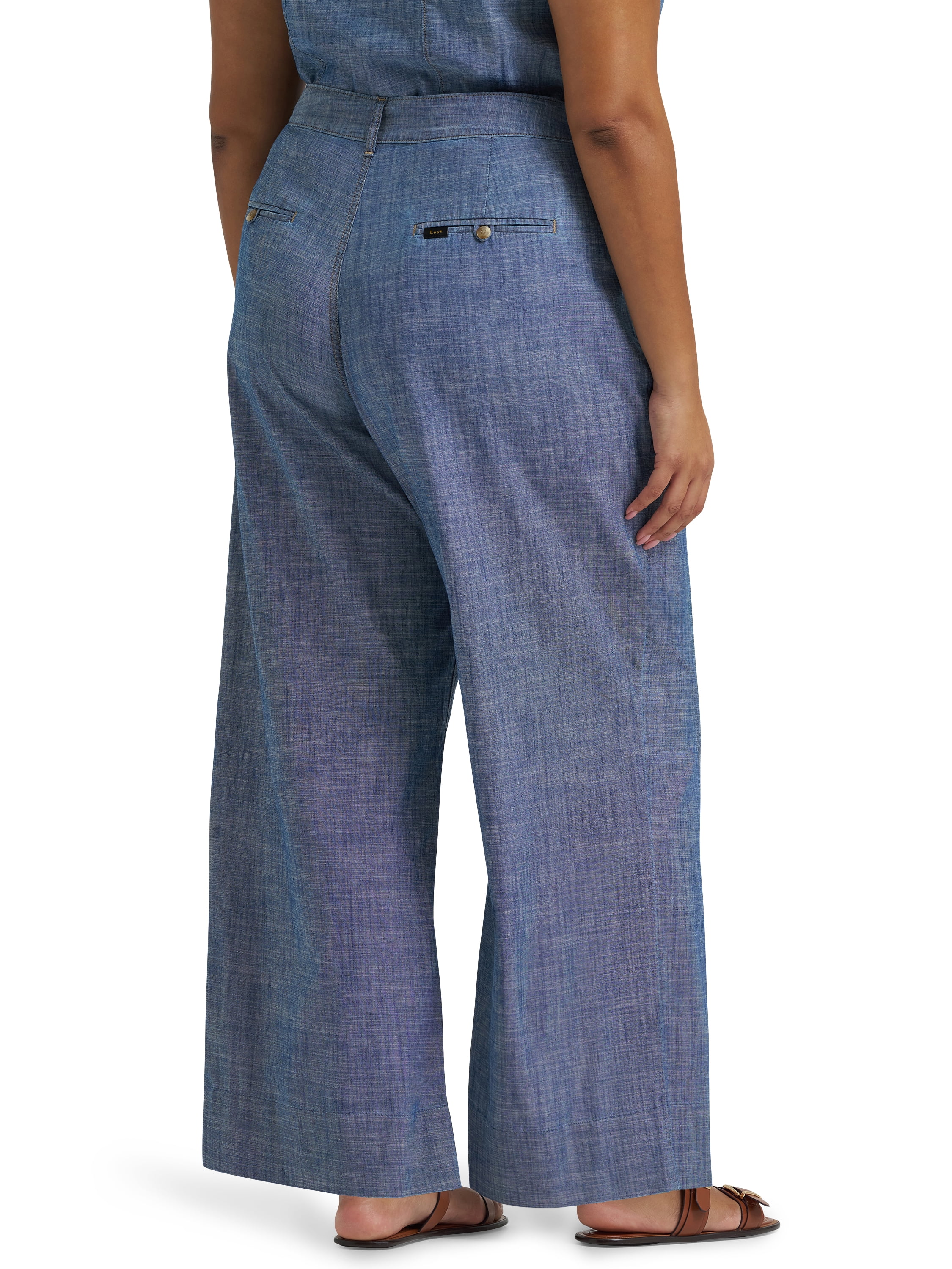 Lee® Women's Plus Heritage Loose Fit Trouser Pant, Sizes 16W-26W