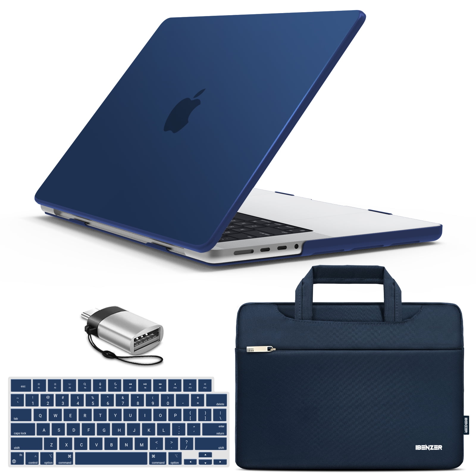 IBENZER Hard Shell Case for MacBook Pro 14 Inch 2023 2022 2021 M2 M1