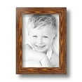 thumbnail image 2 of ArtToFrames 5x7 Inch Honey Picture Frame, This Brown Wood Poster Frame is Great for Your Art or Photos, Comes with Regular Glass (4380), 2 of 7