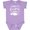 Lavender, variant on Daddys Camping Buddy Boys or Girls Baby Bodysuit