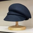 thumbnail image 3 of CoCopeaunts Newsboy Hats for Women Fashion Wool Winter Hat Sloping Brim Visor Cap Cabbie Beret Girls Paperboy Cap Ivy Hat, 3 of 7
