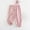 Pink, variant on NAISIBABY Boys Girls Casual Pants, Thin Prints Cotton Linen Home Mosquito Proof Pants Gray 5-6T