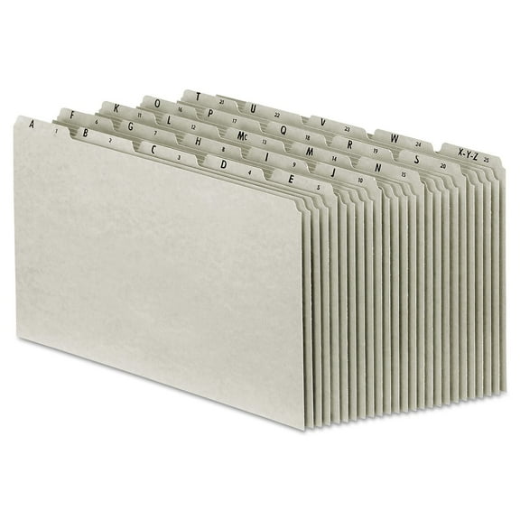 Pendaflex Top Tab A-Z File Guides Legal Gray PN1025