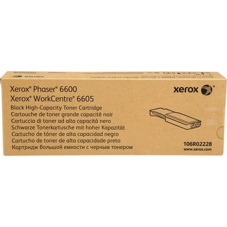 Xerox 106R02228 High Yield Toner Cartridge - Black