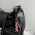thumbnail image 6 of YIEMEEN Stylish Crochet Keychain Handmade Waxed Cord Pendant Bag Charm, 6 of 8