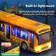 thumbnail image 2 of Juguete de autobús grande Ounissouiy para niños iluminación incorporada música modelo verde, 2 of 6