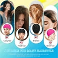 thumbnail image 4 of Elbourn Swim Cap, 2PCS Fabric High Elasticity Swimming Cap Keeps Hair Clean Breathable for Woman Men Kids One Size Hat, 4 of 8